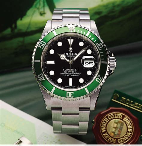 rolex submariner 50 jahre sonderedition grüne lünette|Rolex Submariner kaufen.